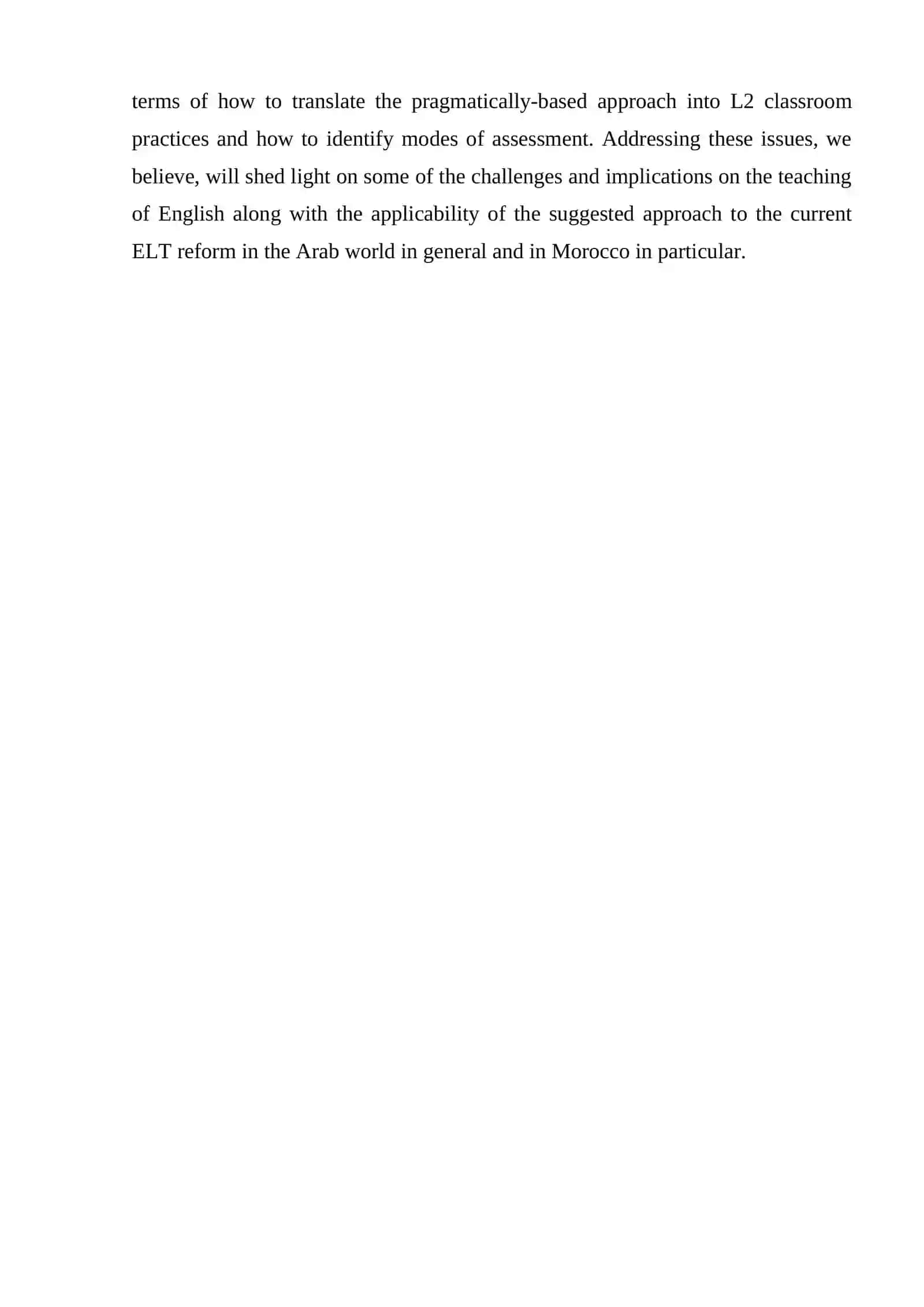 The importance of pragmatic competence in EFL 3