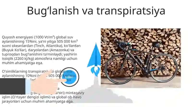 Tabiatta suvning aylanishi 3