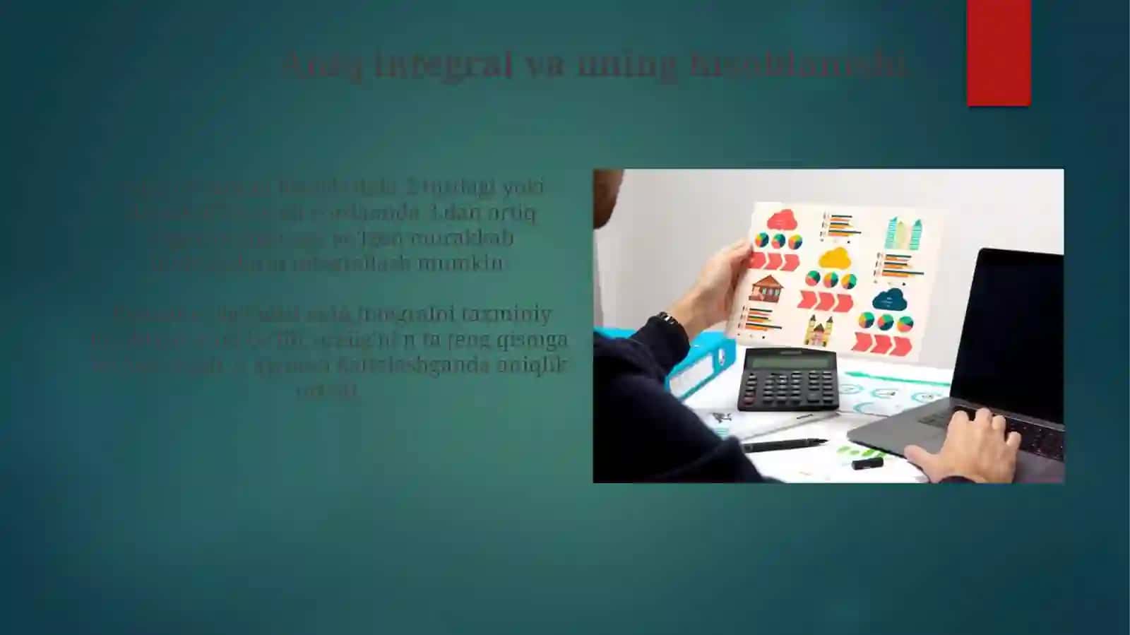 Integral usuli va uni tahlilda qoʻllanilishi 3