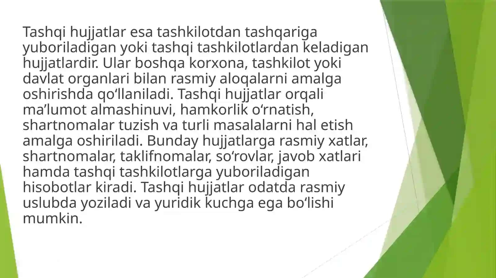 HUJJAT TURLARI VA XUSUSIYATLARI 3