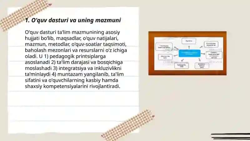Oʻquv dasturi va uning mazmuni 3