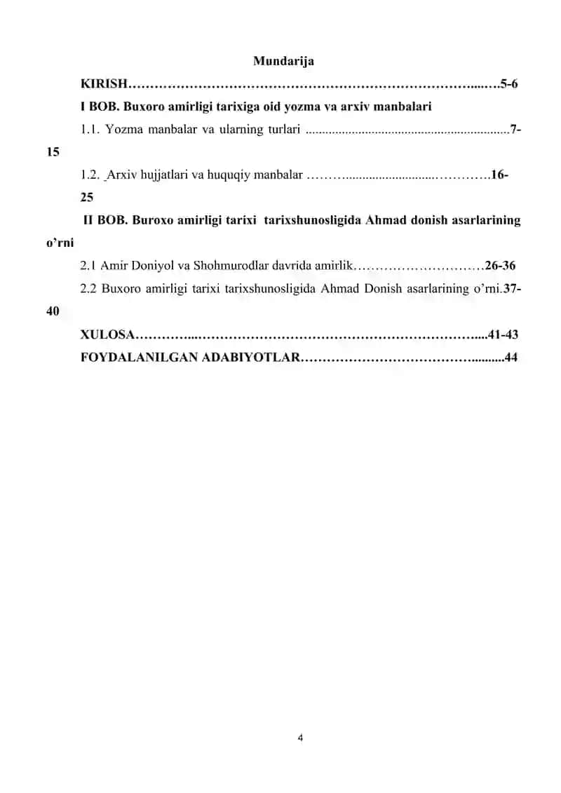 BUXORO AMIRLIGI TARIXIGA OID MANBALAR TAHLILI 3
