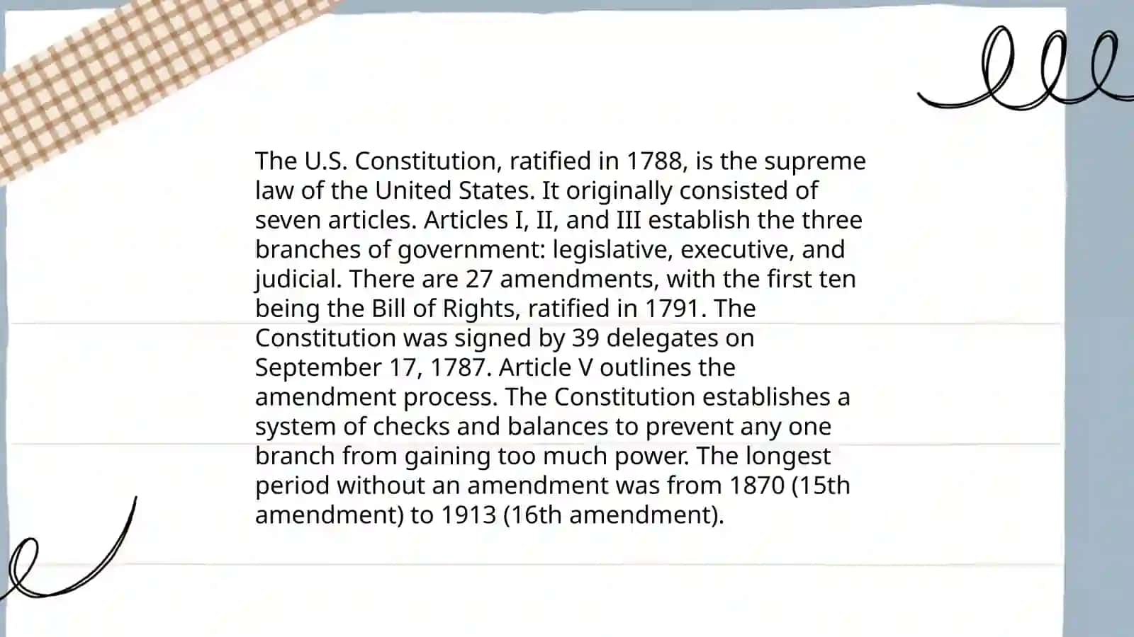 The Government and political life of USA 3