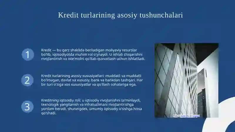 Kreditning turlari va shakillari 3