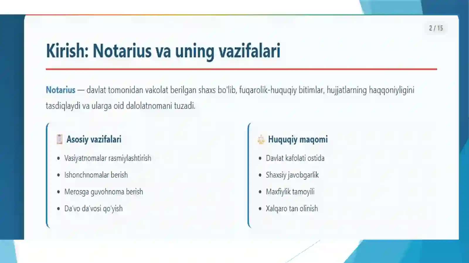 Yurisprudensiya yo'nalishi 3