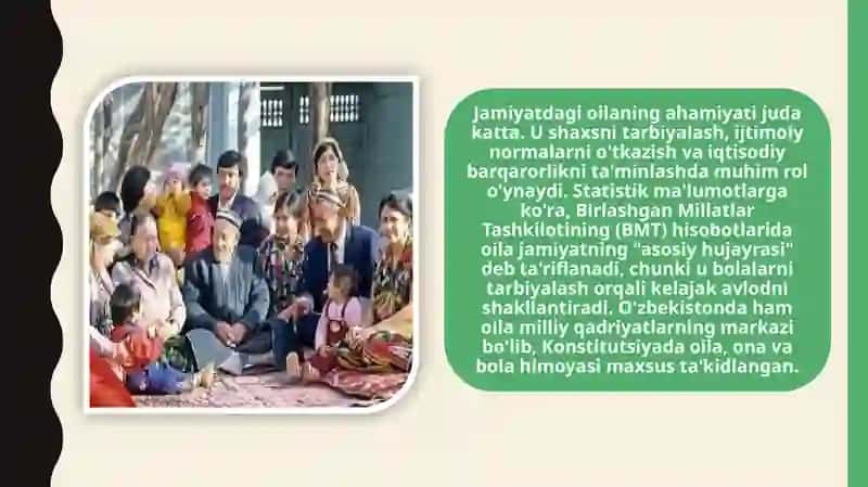 Oilaning vazifalari va muammolari 3