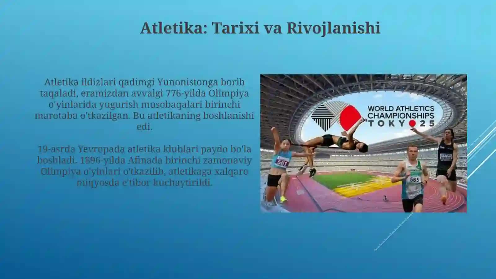 Yengil atletika va uning turlari 3