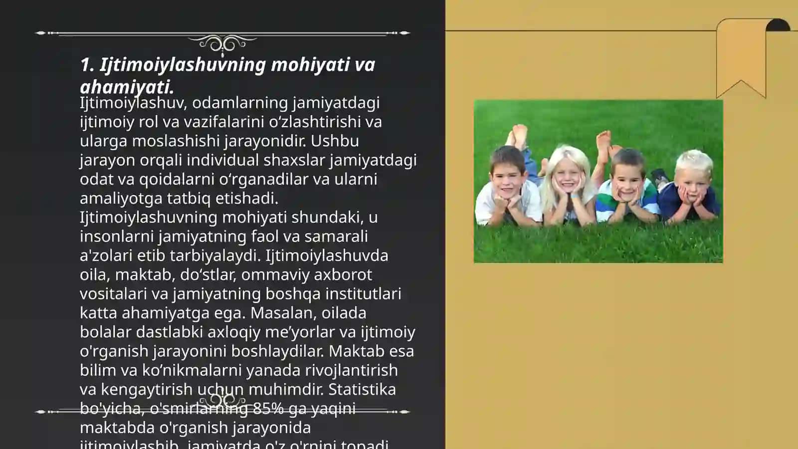 Bolalarning ijtimoiylashuvi 3