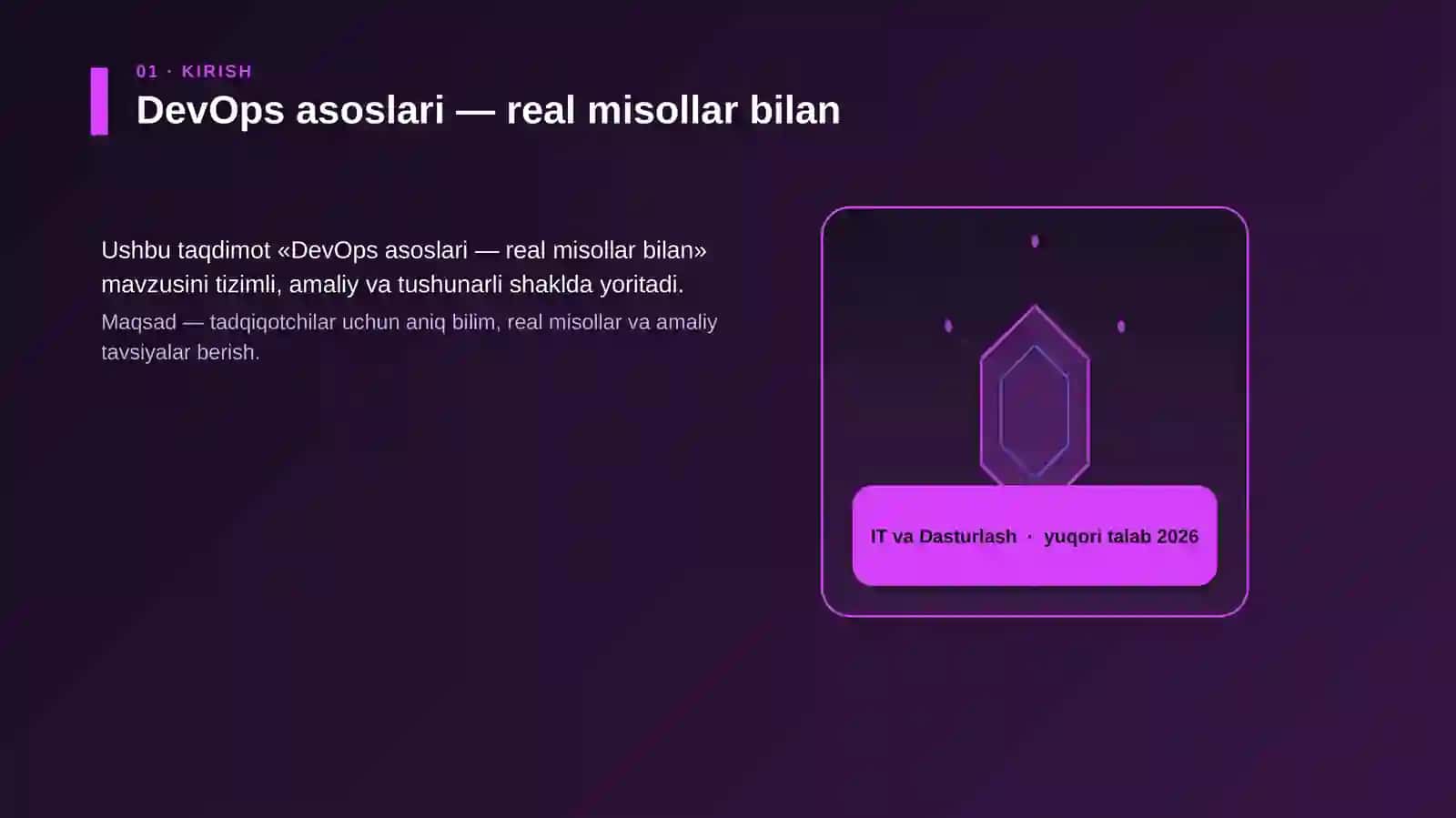 DevOps asoslari — real misollar bilan 3