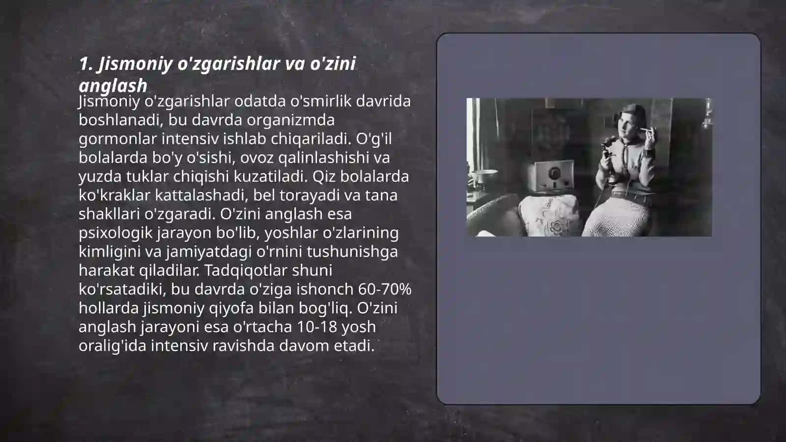 Oʻsmirlik davrida psixologik oʻzgarishlar 3