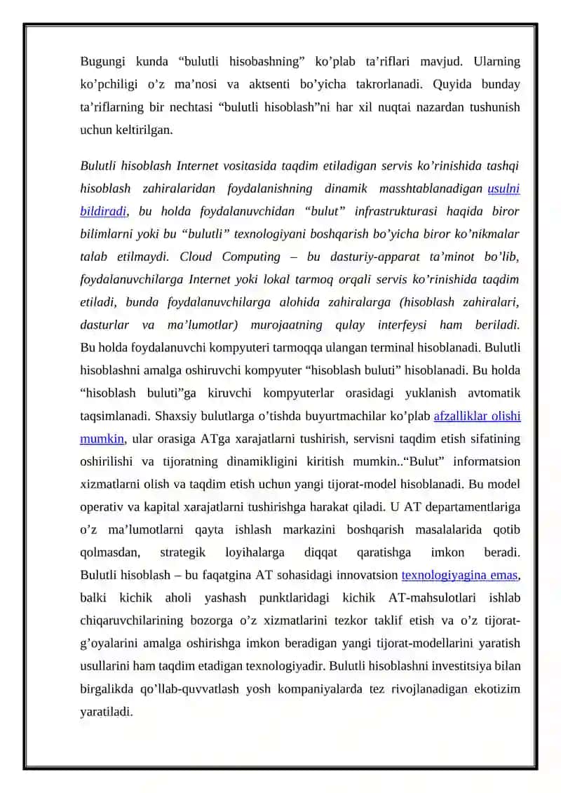 Bulutli va blokcheyn texnologiyalari bilan ishlash 3