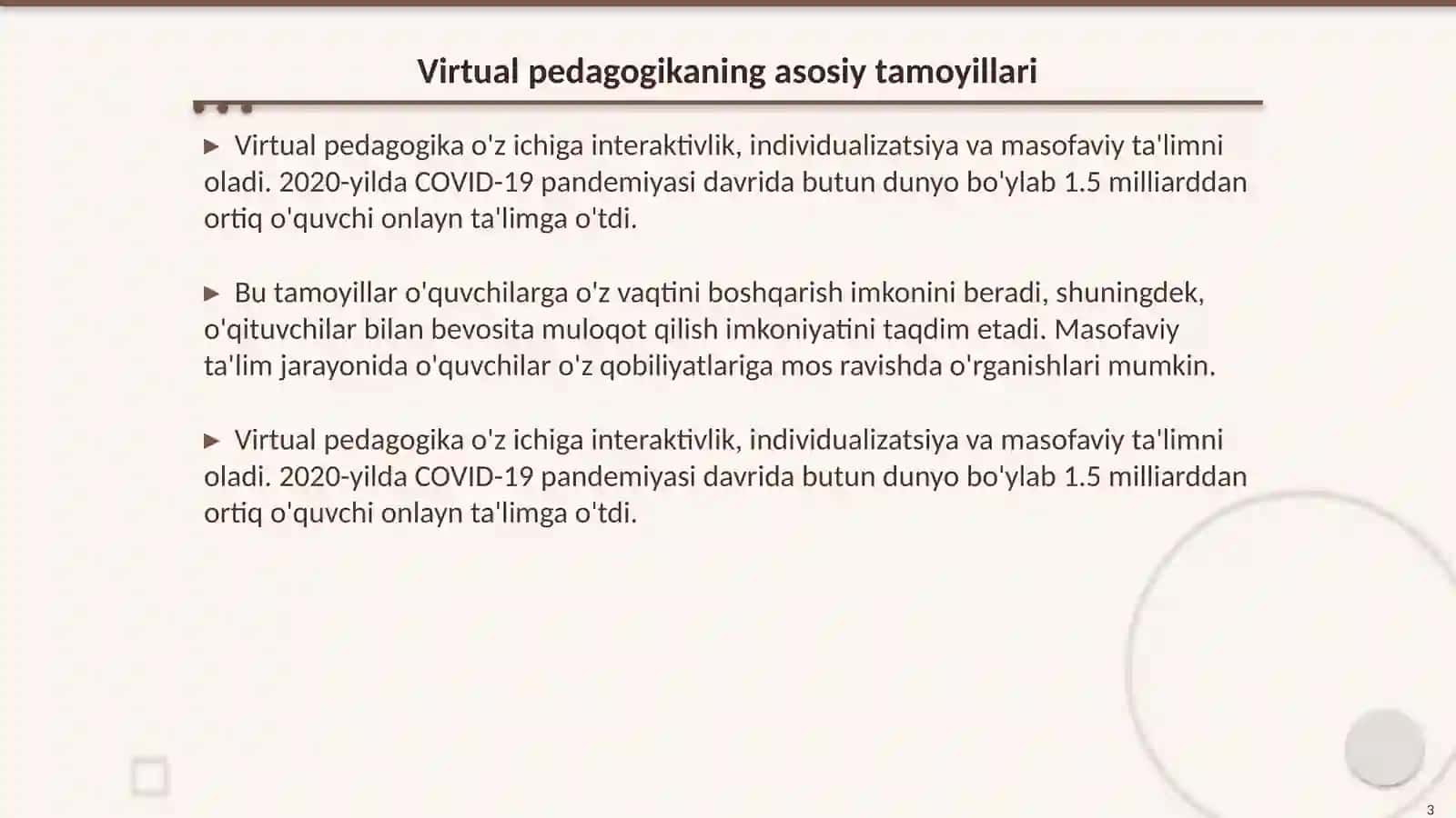 Virtual pedagogikaning shaxs rivojlanishiga tasiri 3