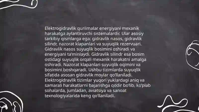 Elektrogidravlik qurilmalar 3