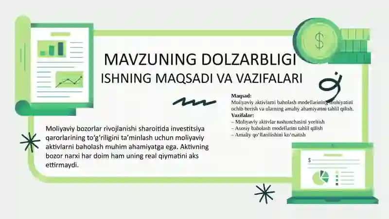 Moliyaviy aktivlarni baholash modeli 3