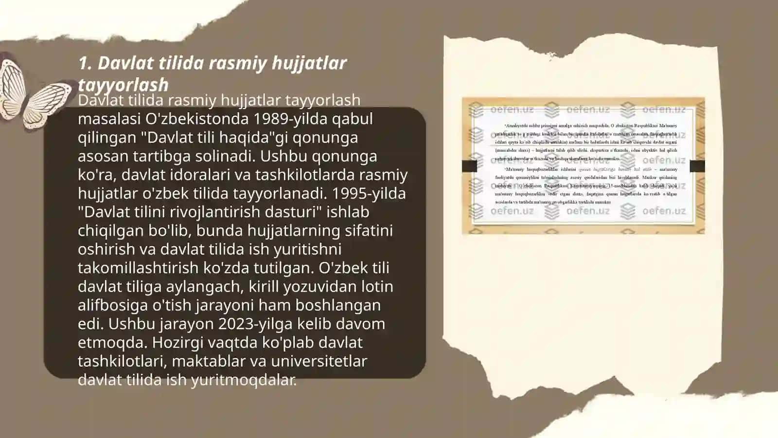 Davlat tilida ish yuritish 3
