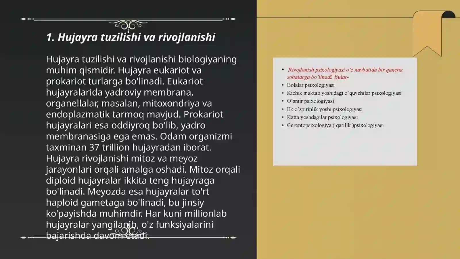 Rivojlanish biologiyasi 3