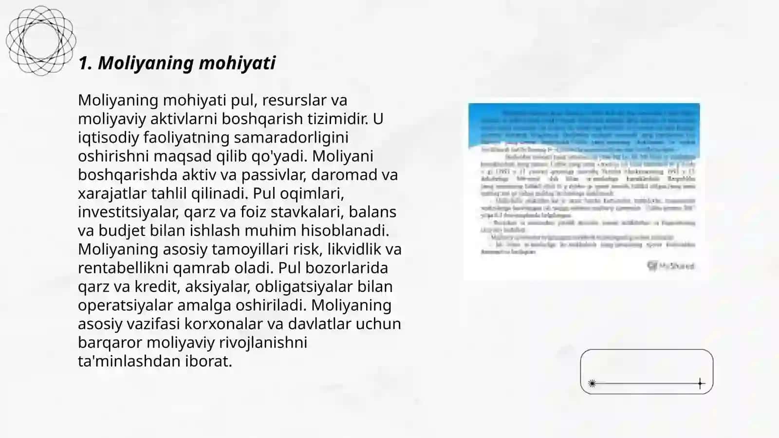 Moliyaning mohiyati va funksiyalari 3