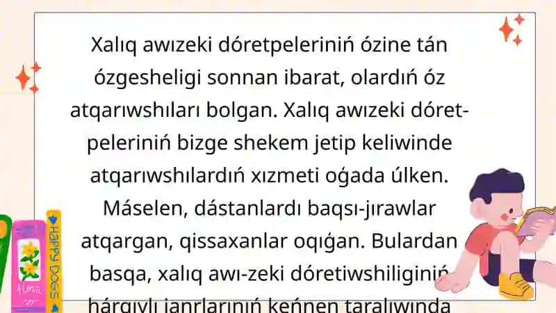 QARAQALPAQ XALİQ AWÍZEKI DÓRETPESI XALİQ AYNASİ 3