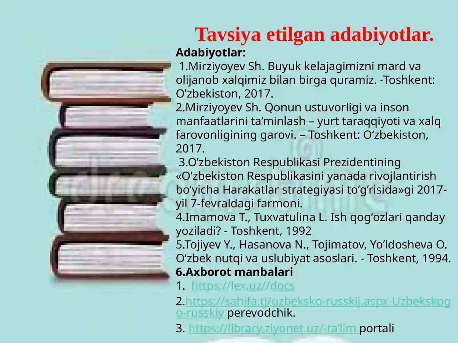 O‘zbek adabiy tili me’yorlari 3
