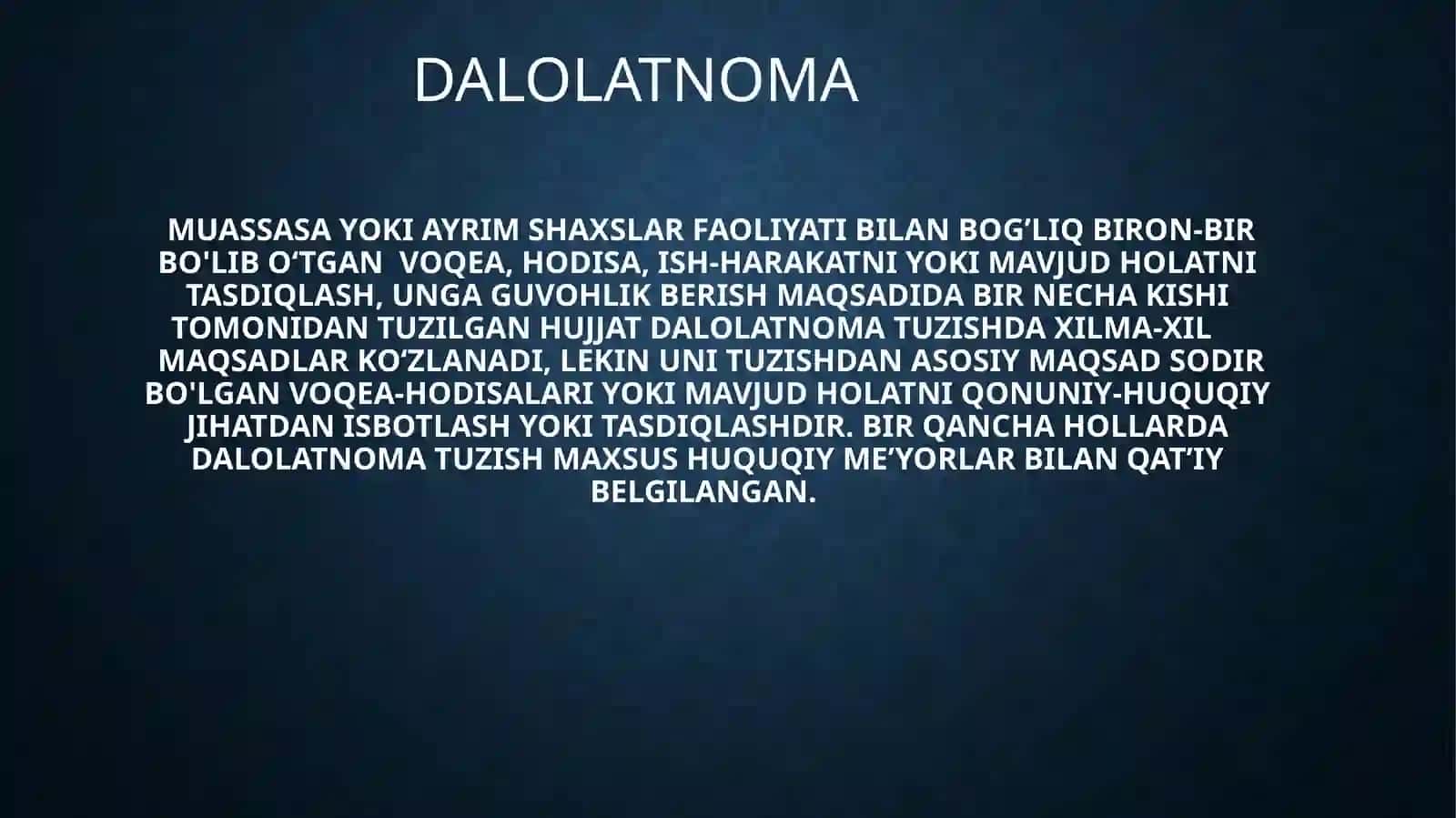 DAVLAT TILIDA ISH YURITISH 3