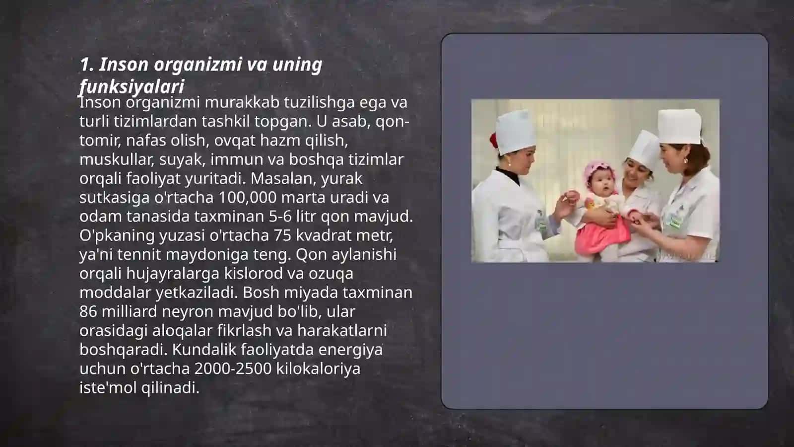 Inson va salomatlik 3