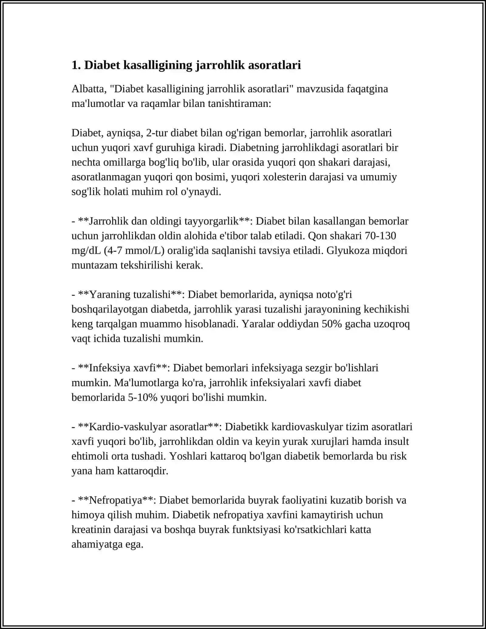 QANDLI DIABET XIRURGIK ASORATLARI 3