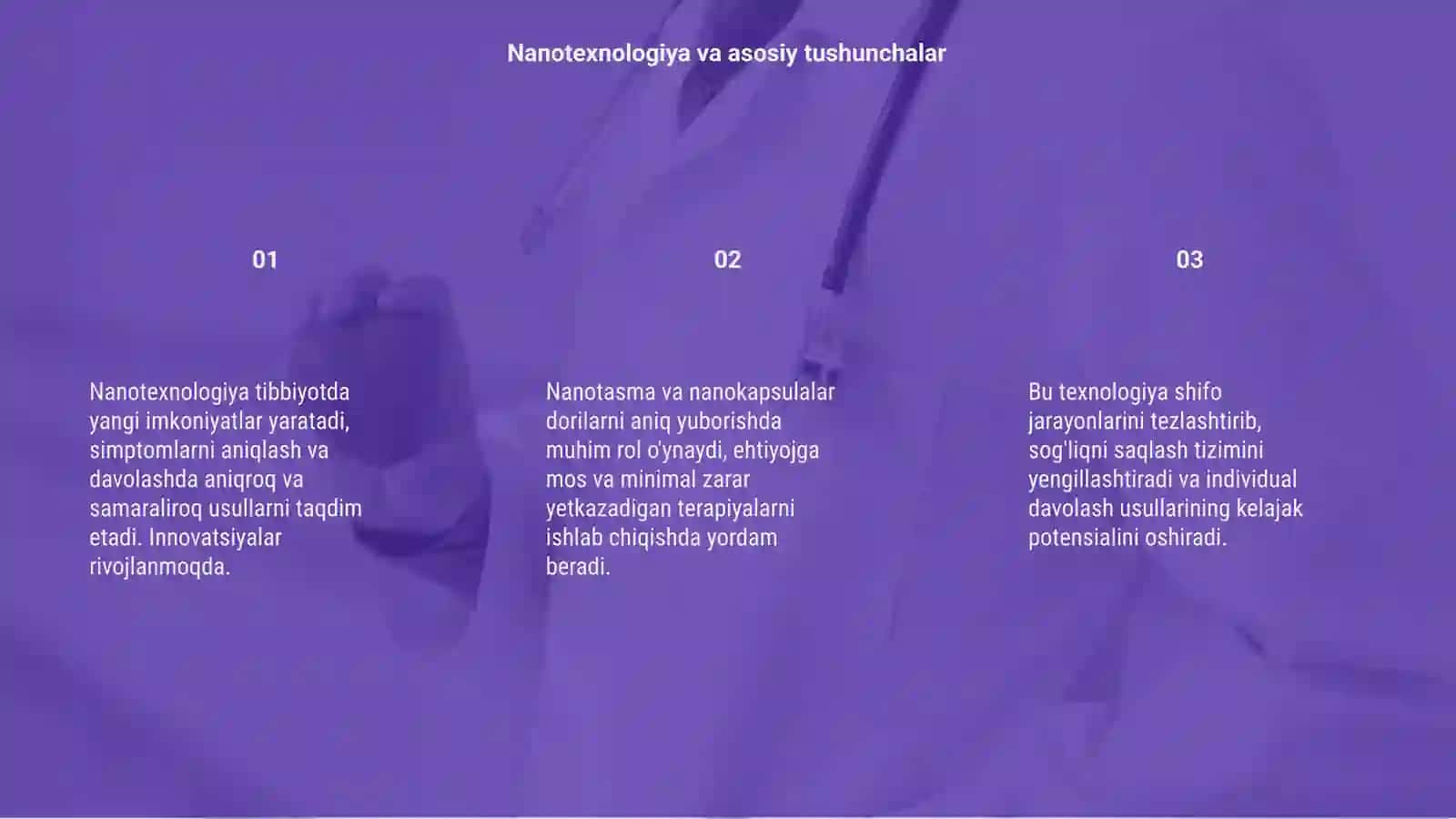 Nanotexnologiyaning tibbiyotda qollanilishi 3