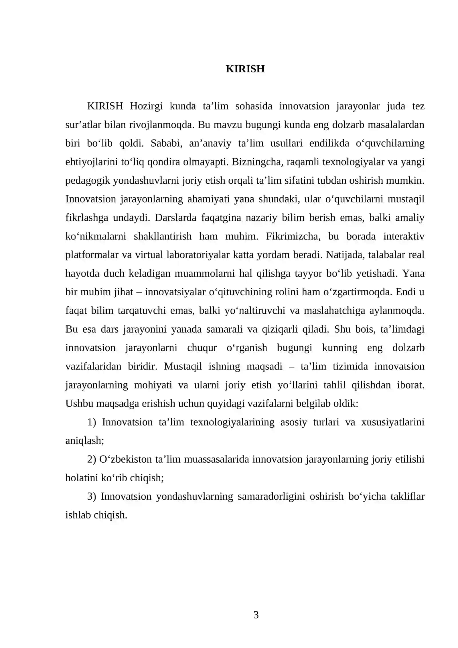 Ta’limda innovatsion jarayonlar 3