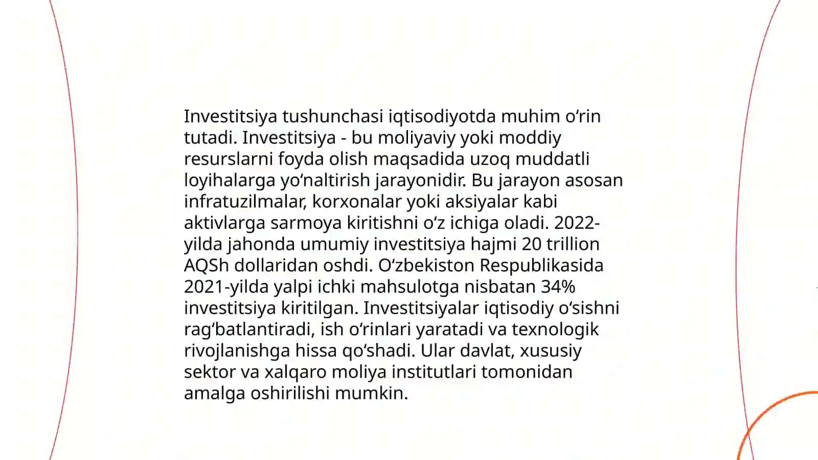 Investitsiyalar Hisobi 3