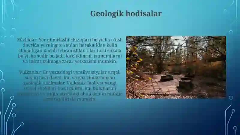 Geologik hodisalar 3