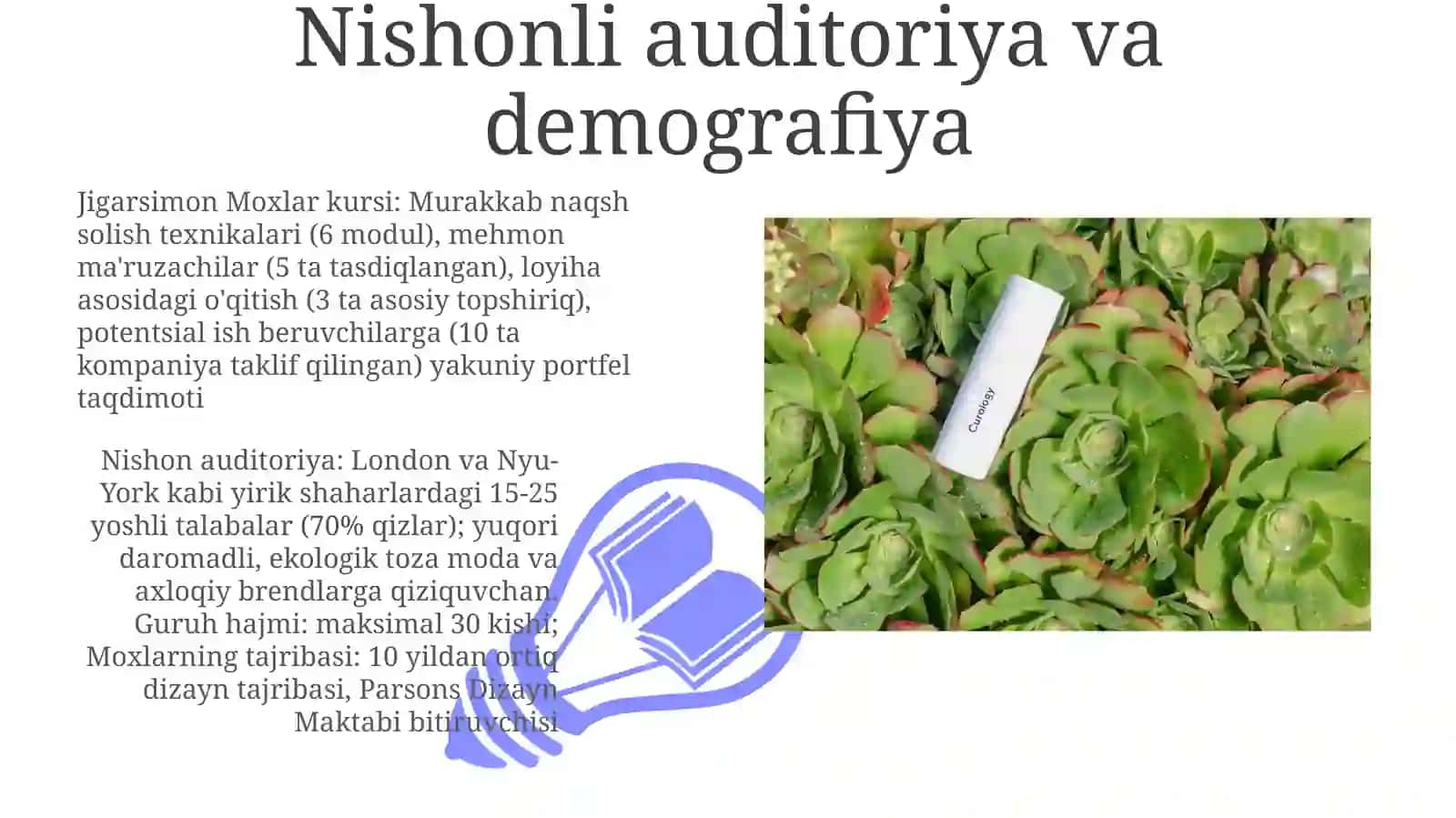 Jigarsimon Moxlarning Dars Rejasi 3