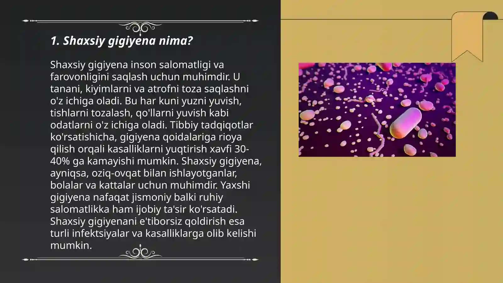 Shaxsiy gigiyena va sog'lom turmush tarzi asoslari 3