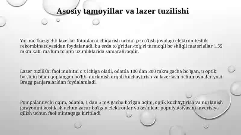 Yarimo'tkazgichli lazerlar 3