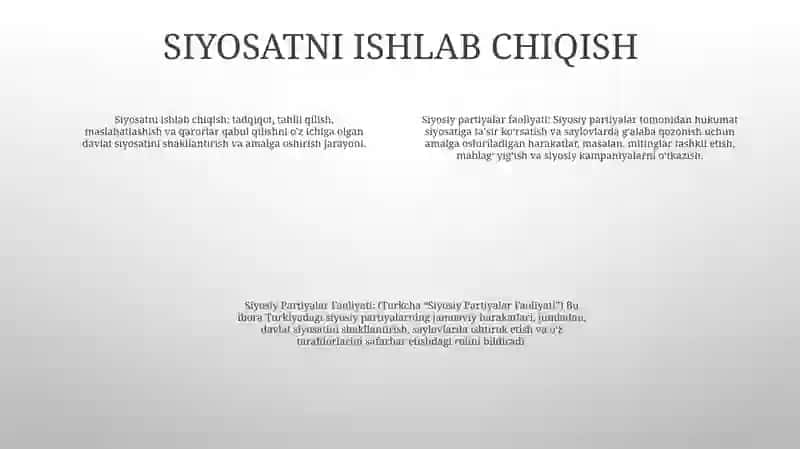 Siyosiy Partiyalar Faoliyati 3