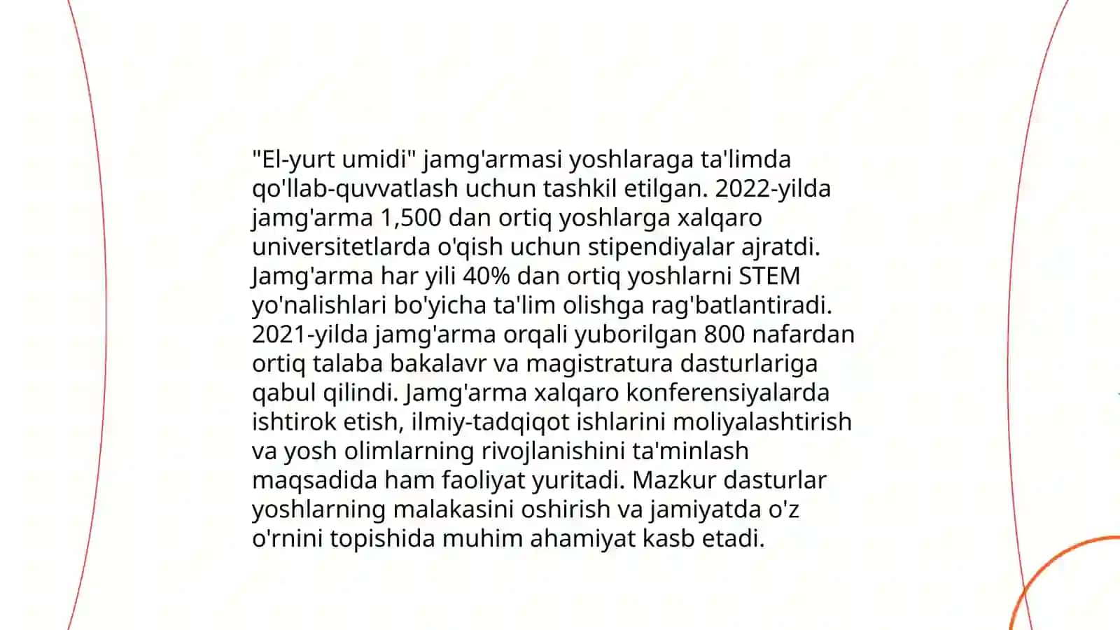 El_yurt umidi jamg'armasining yoshlar hayotidagi tarbiyaviy axamiyati 3