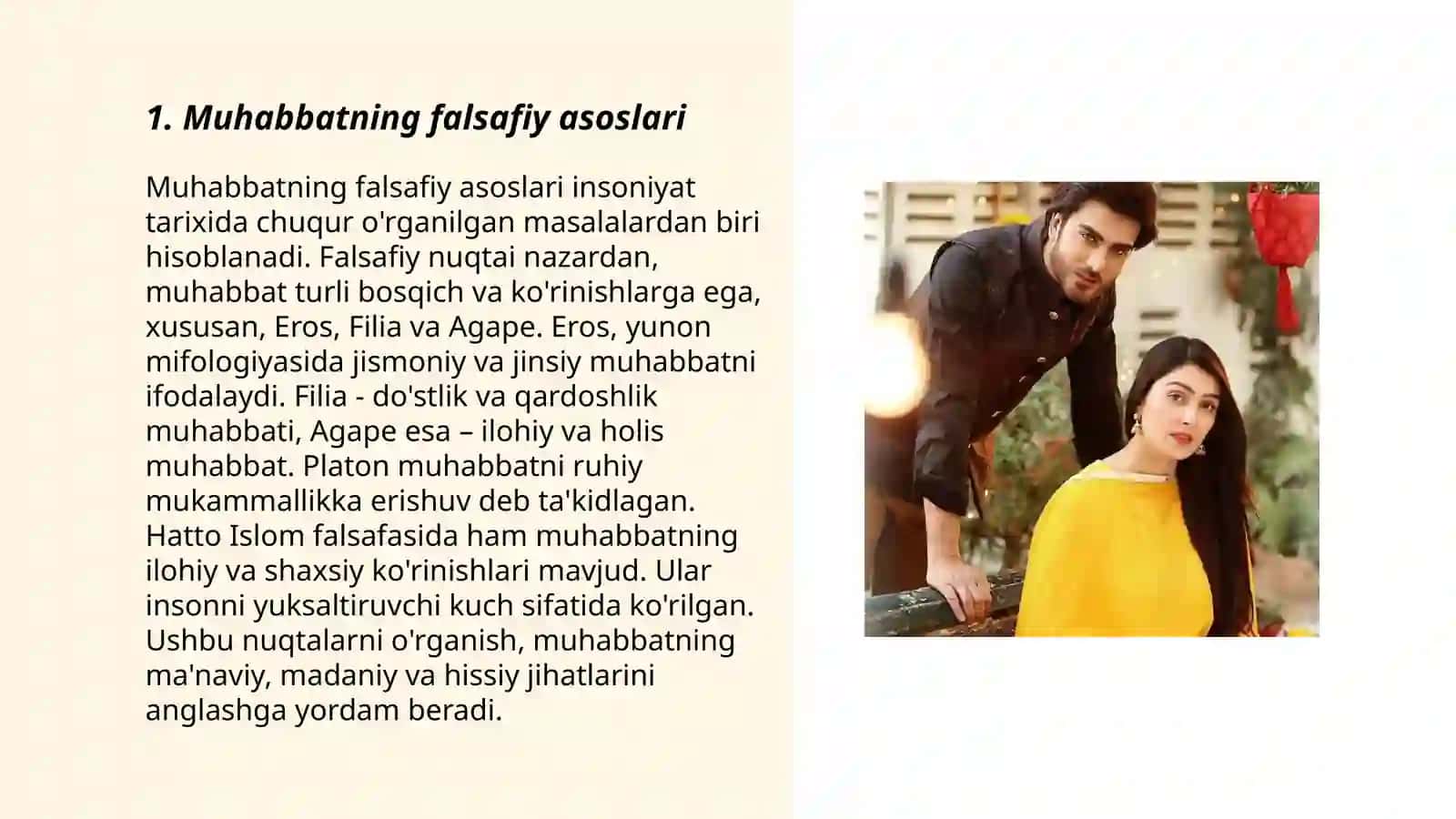 Muhabbatning falsafiy asoslari 3