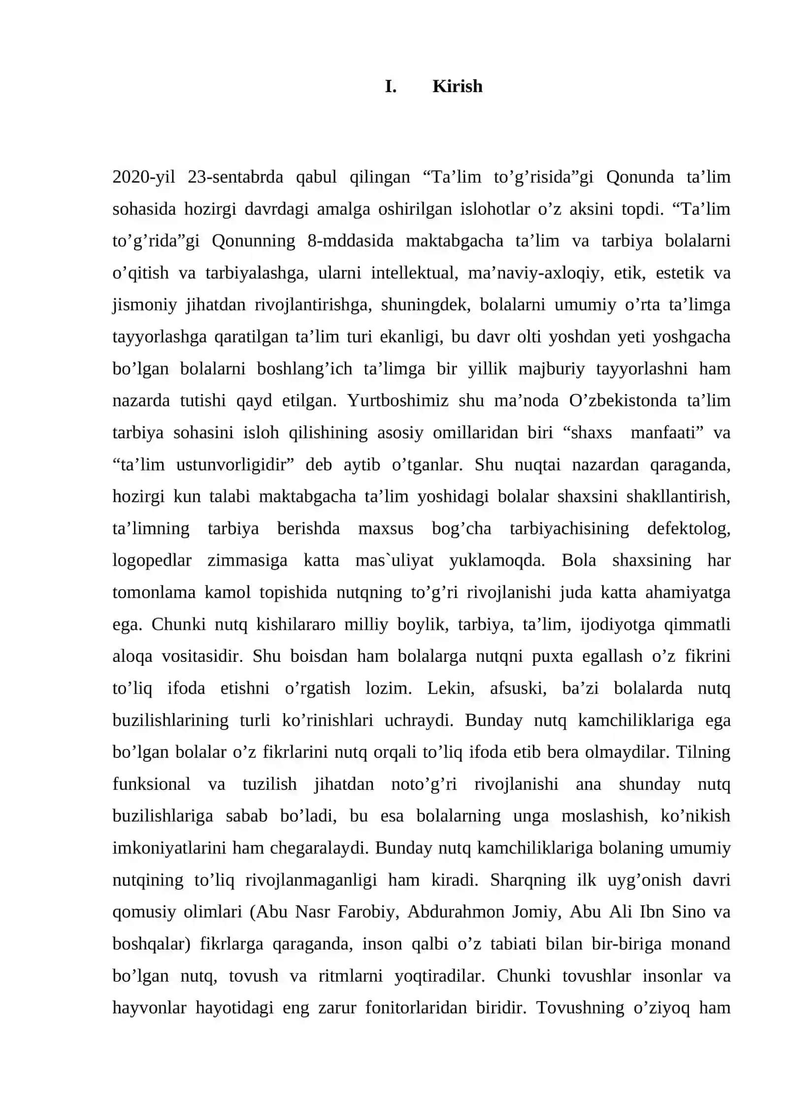 Referat: Nutq faoliyatining norma va patologiyasi 3