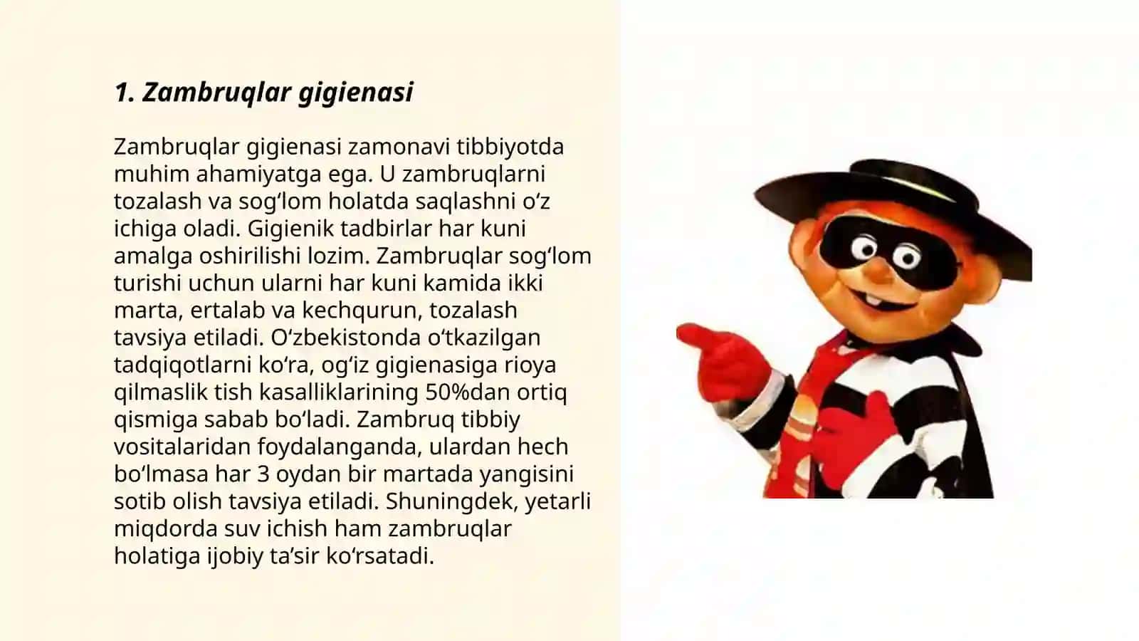 Zambruqlar gigienasi 3