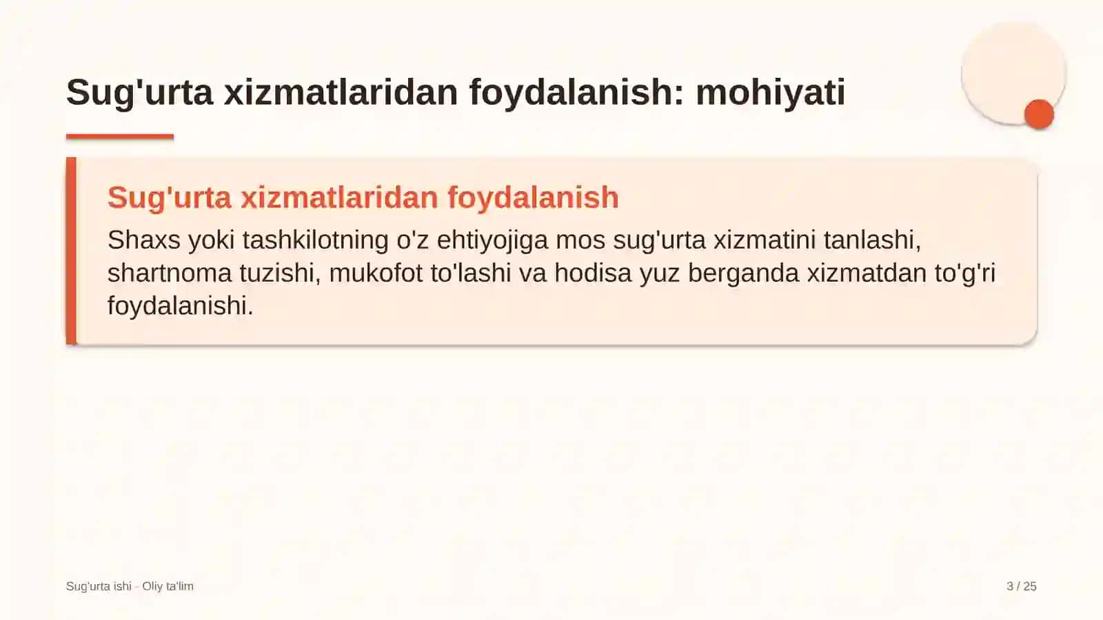 Ekspeditorlik kompaniyalarida sug'urta xizmatlaridan foydalanish 3