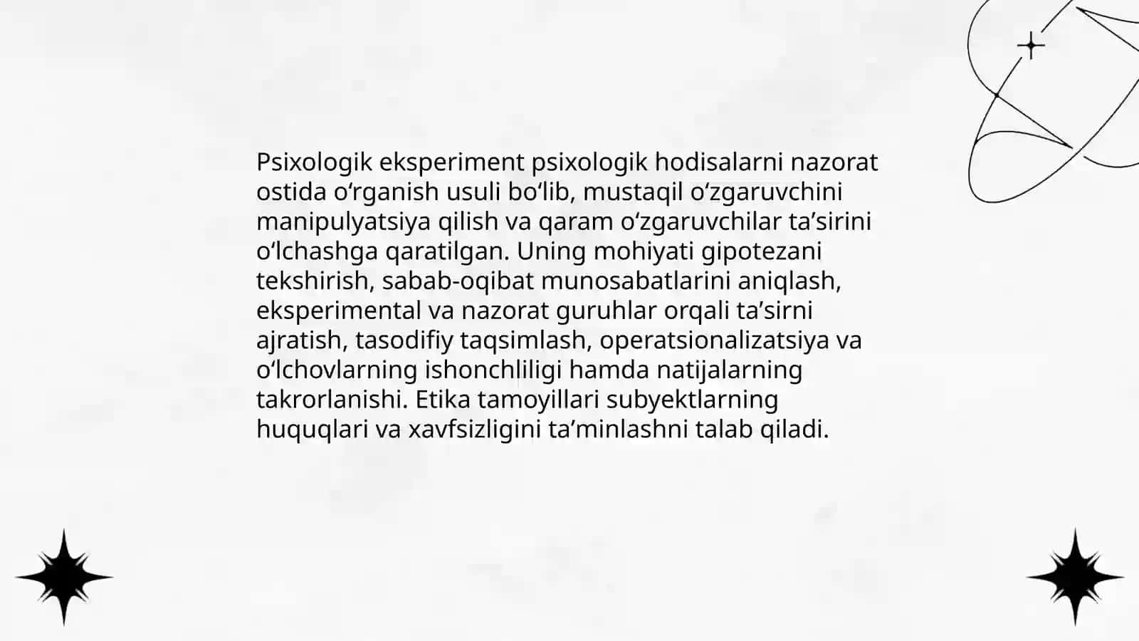 Psixologik eksperinmentning asoslari 3