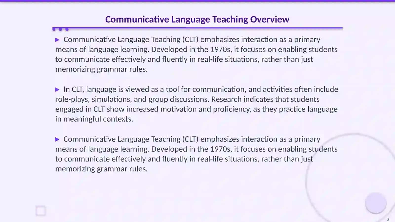 Metods of Foreign Language Teaching 3