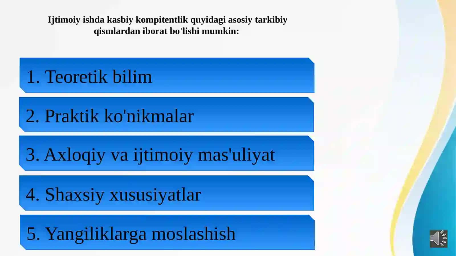 Ijtimoy ishda kasbiy kompitentlik 3