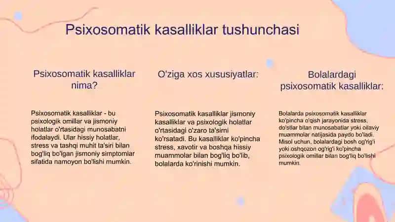 Psixosomatik kasalliklar 3