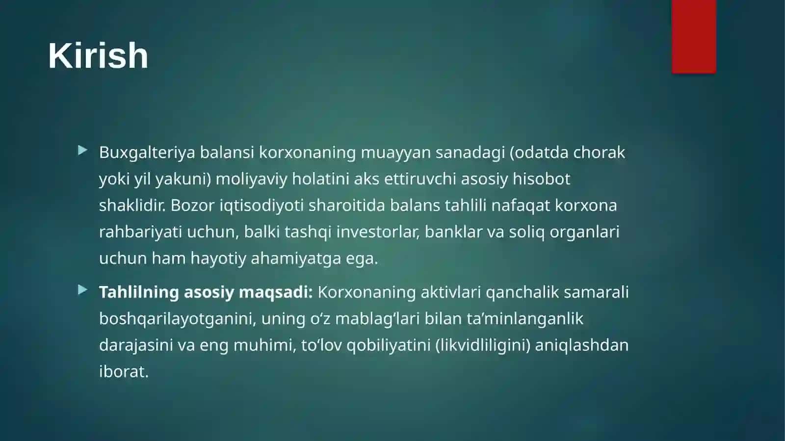 Buxgalteriya balansi tahlili 3