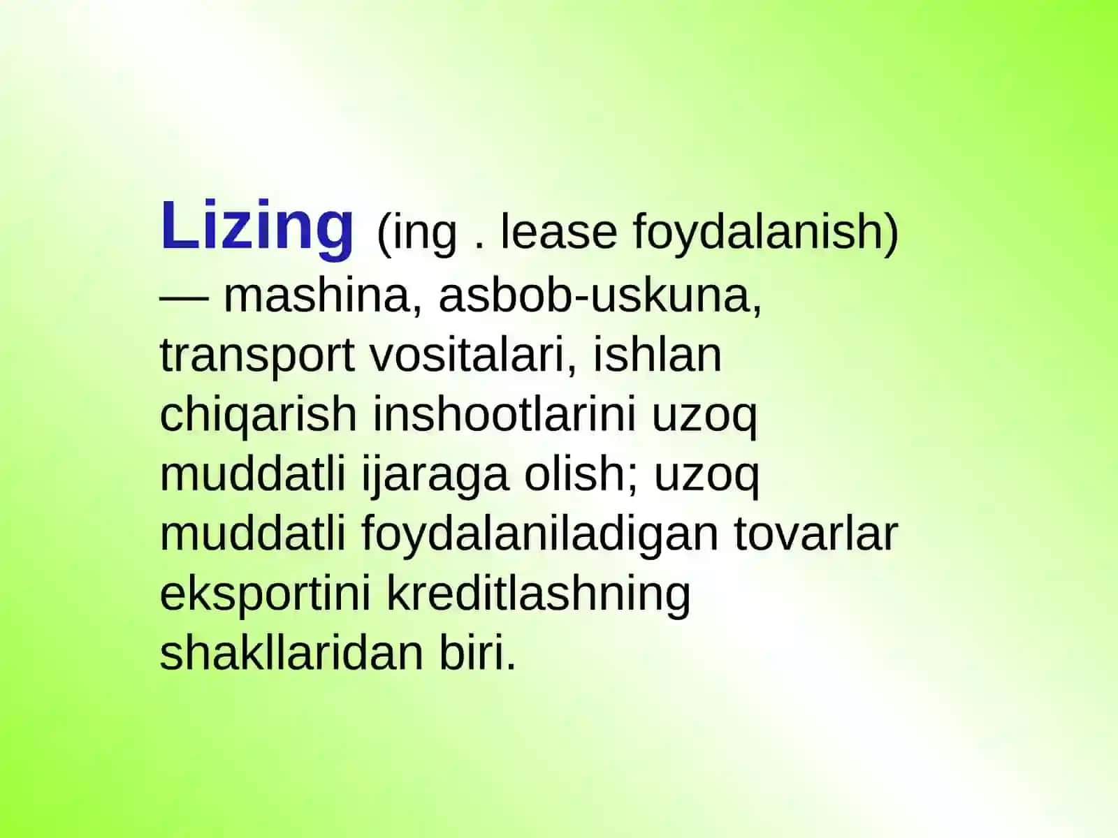Banklarda lizing va faktoring operatsiyalari hisobi 3