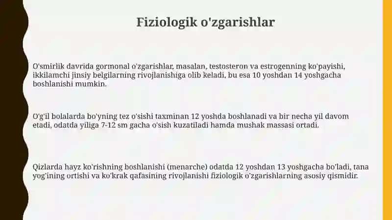 Yetuklik davrining psixologik xususiyatlari 3