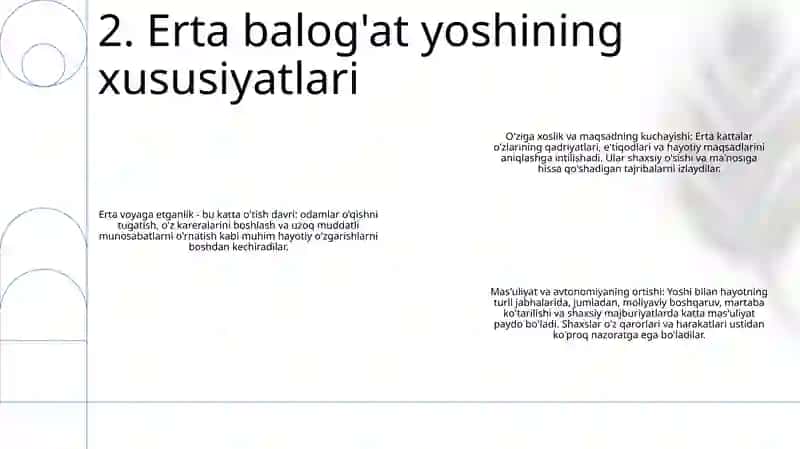 Ilk Va O'Rta Yetuklik Davrining Psihologik Xususiyatlari 3