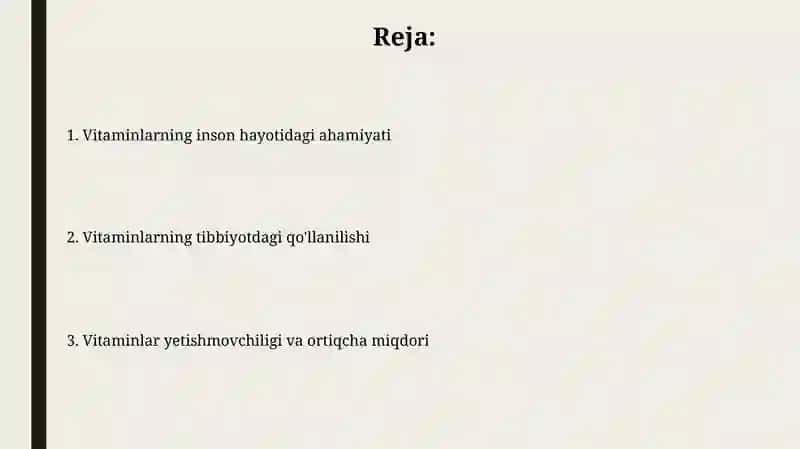 Vitaminlar va teri sog'lig'i 3