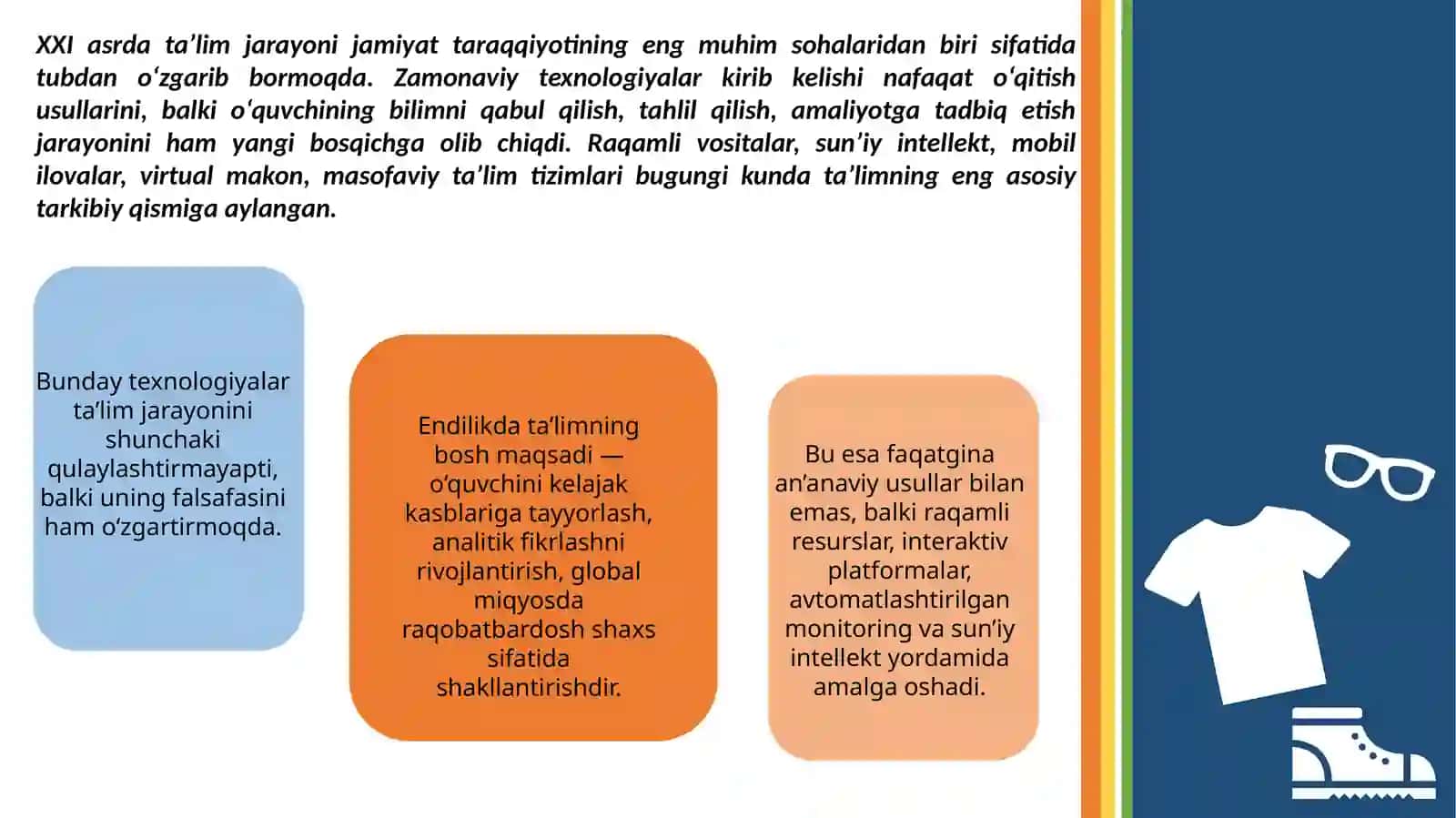 Ta'limda zamonaviy texnologiyalar 3