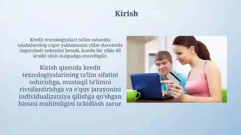 Ta'limda kredit texnologiyalari 3